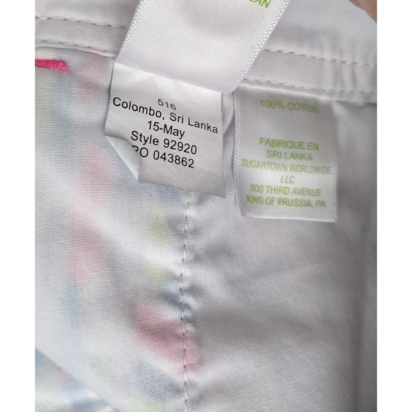 Lilly Pulitzer Callahan Shorts in Palm Reader Size 0 - Picture 6 of 7